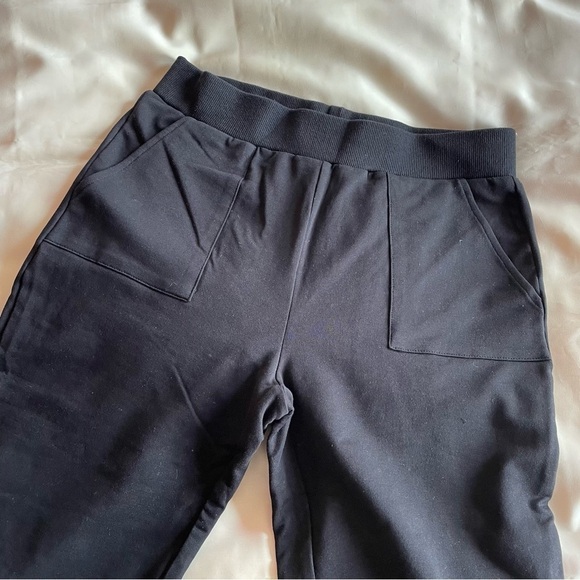 NEW! Tigermist- Black Charlee Track Pant Straight Leg High Rise NWT Size Large - Picture 4 of 5